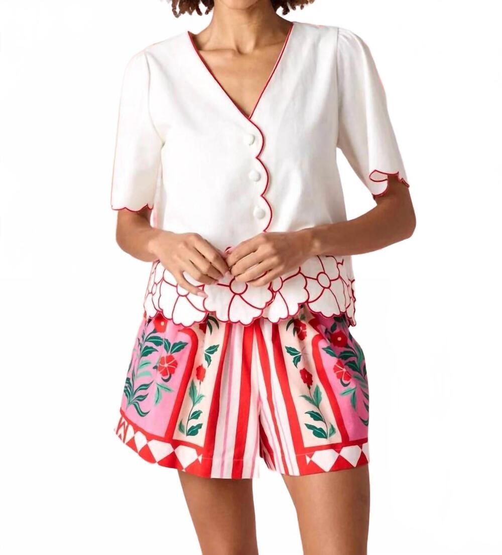 NEW CROSBY BY MOLLIE BURCH dawson shorts in palladio